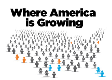 Infographic: Where America is Growing Graphic