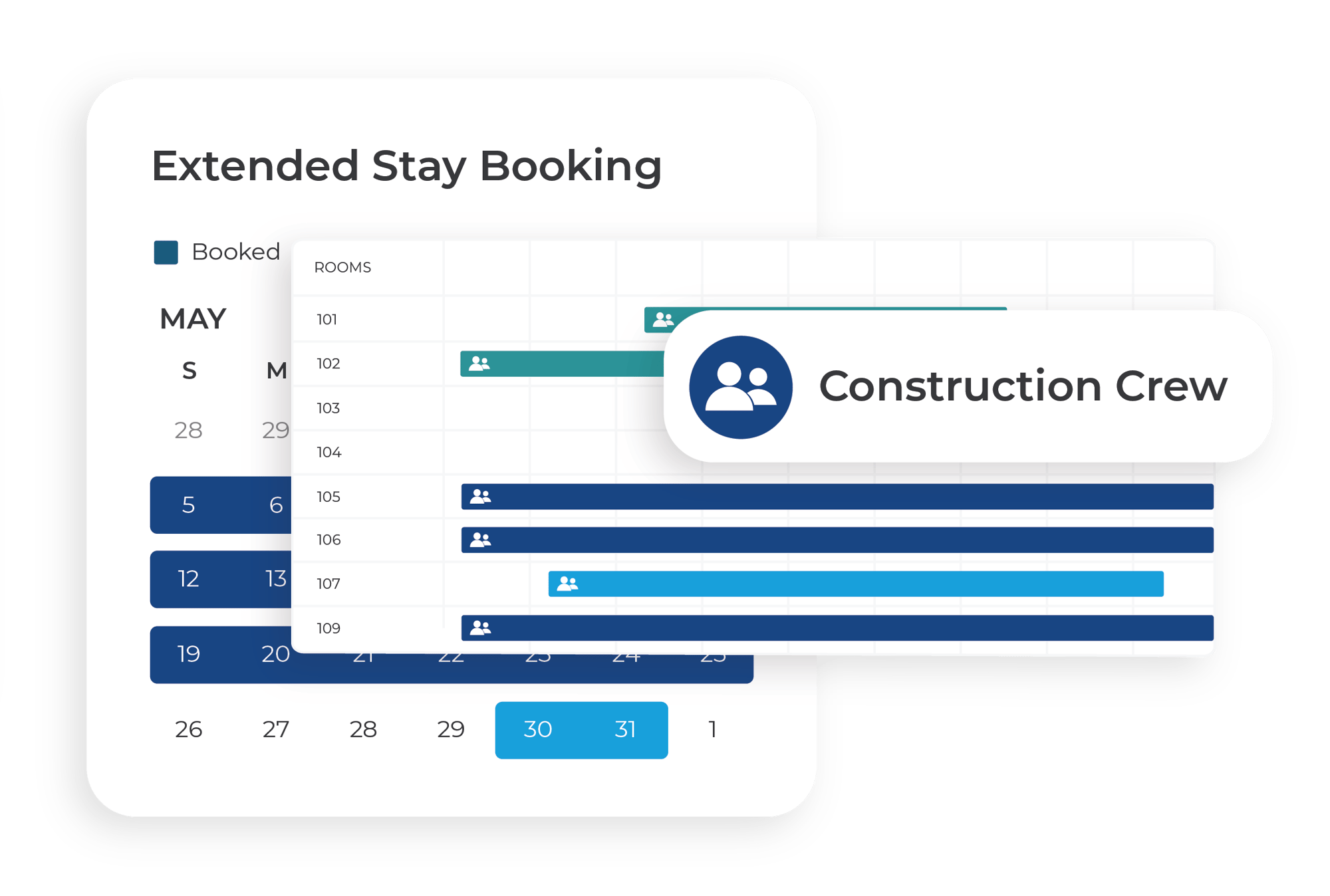 Extended stay booking Extended stay booking