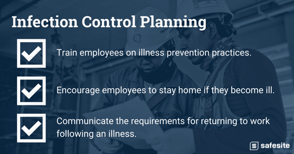 Infection Planning Graphic