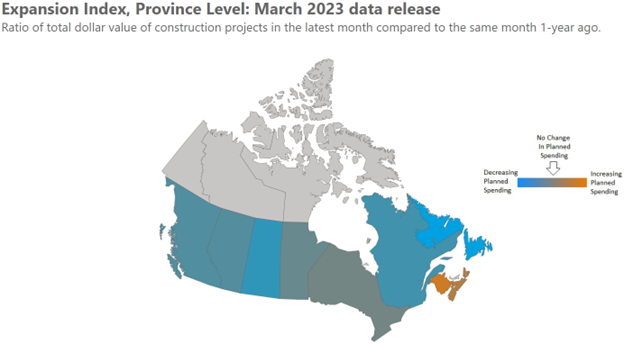 Mar 2023 Canada Expansion Index