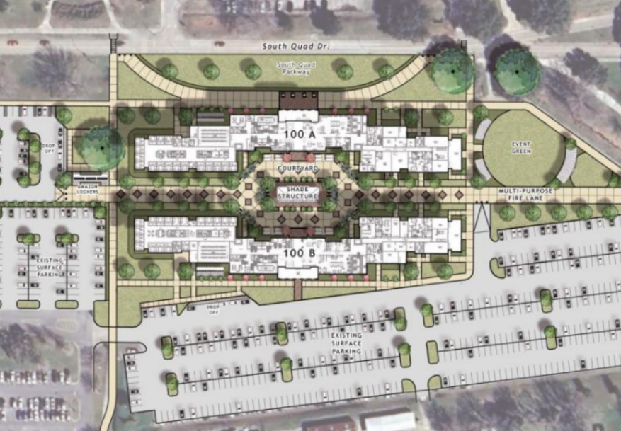 lsu south quad dorms rendering lsu reveille
