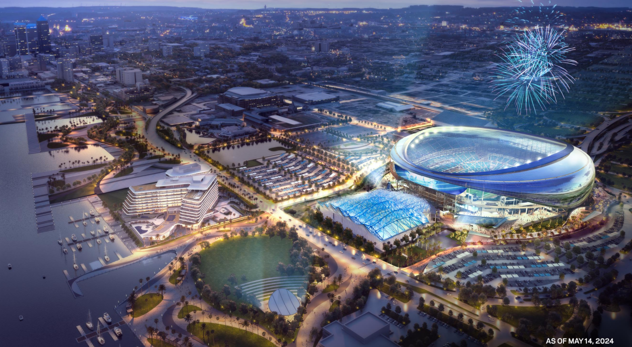 may 24 rendering stadium of the future jacksonville rendering