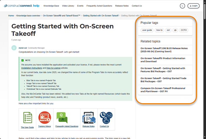 Popular Tags and Related Topics help you explore related content easily