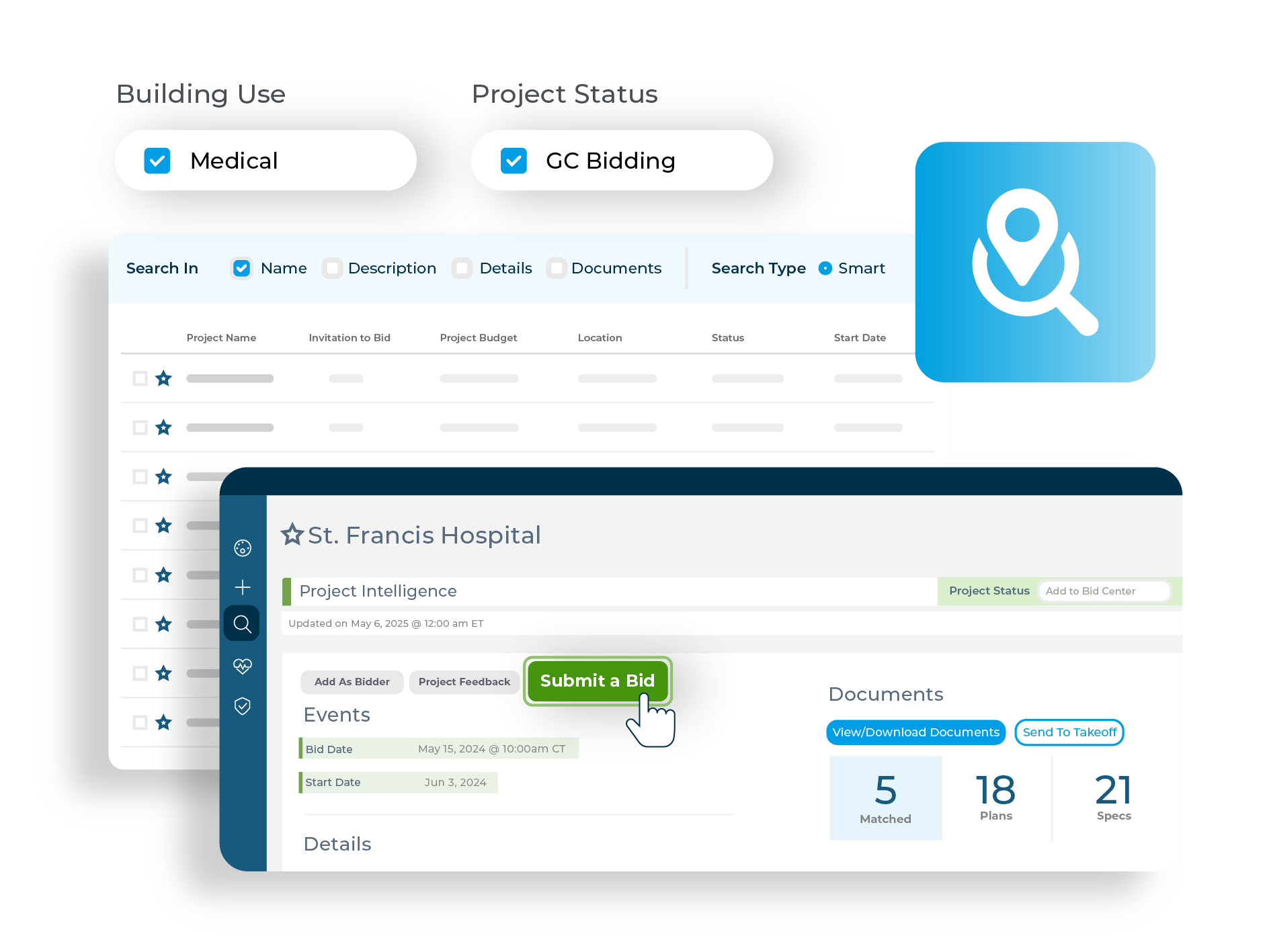 Project Data & Leads