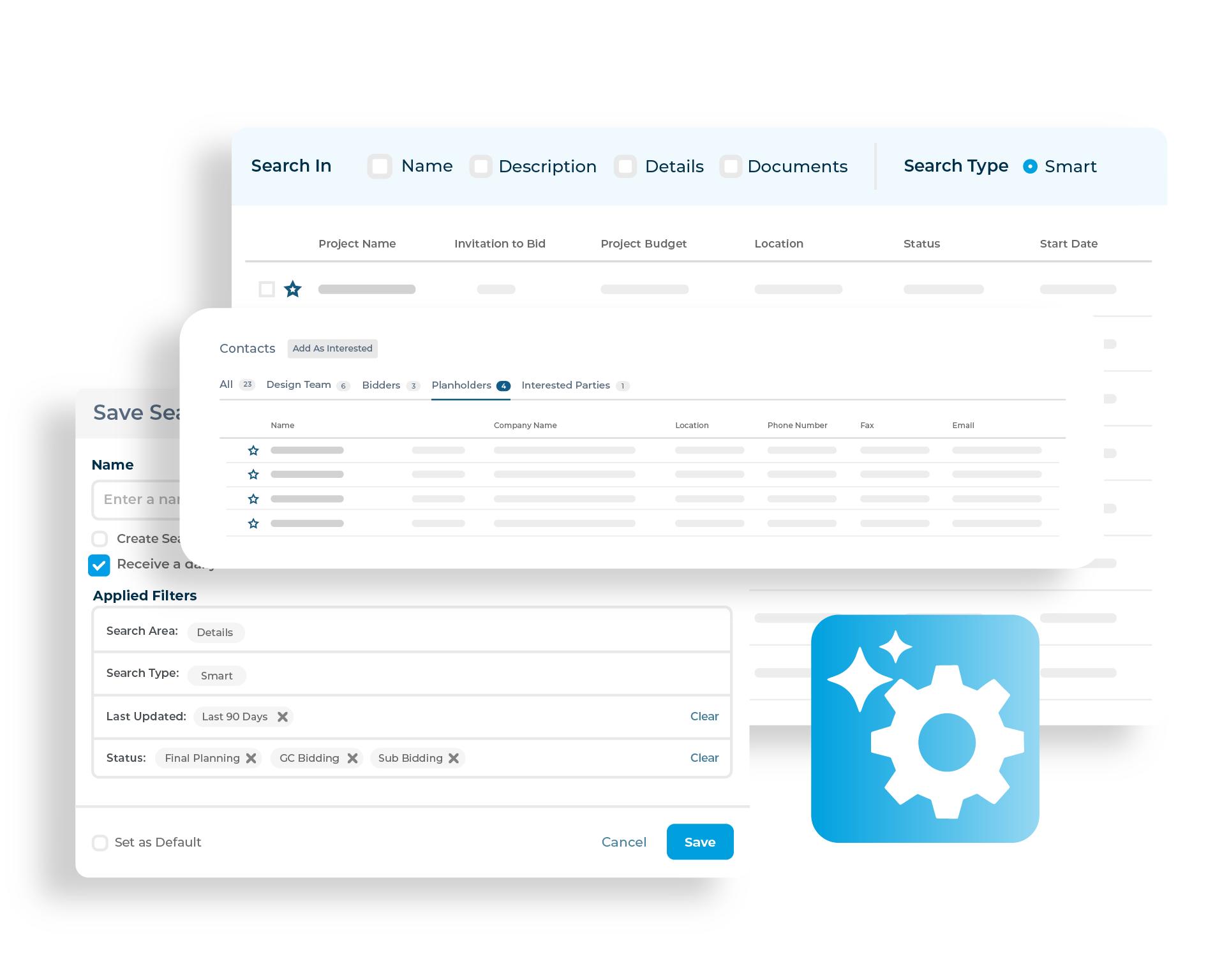 Project Leads and Data