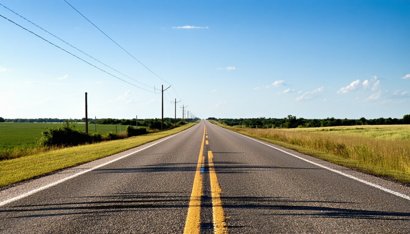 on a lonesome highway east of Dallas