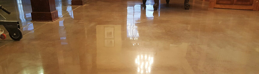 shiny floor