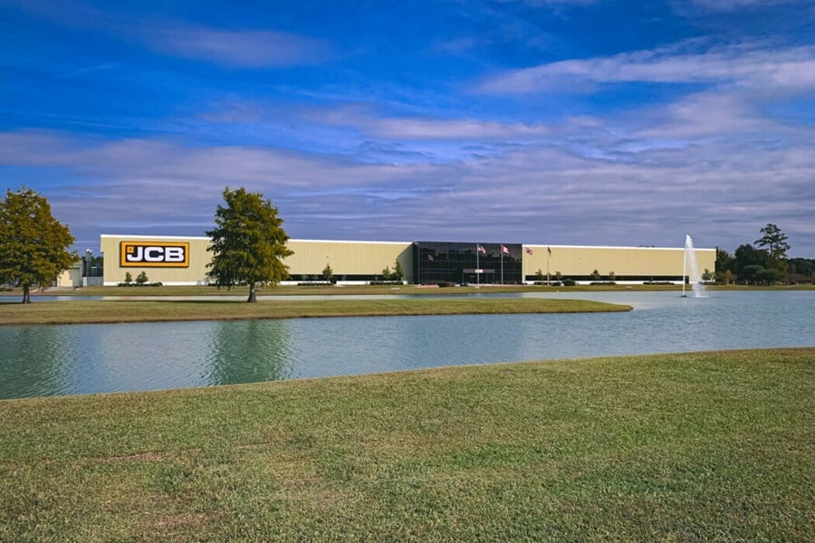 JCB's North American headquarters, in Savannah, Georgia