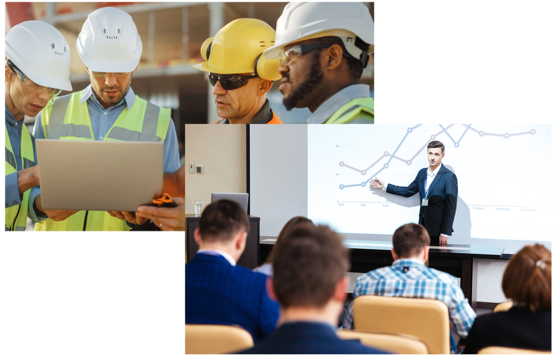 Who We Serve for Put in Place Forecasts, Jobsite and Office-1