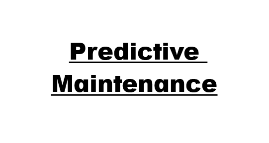  Predictive Maintenance